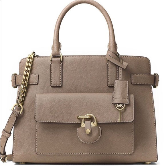 Michael Kors Emma Saffiano Leather Large Bag - Picture 1 of 8